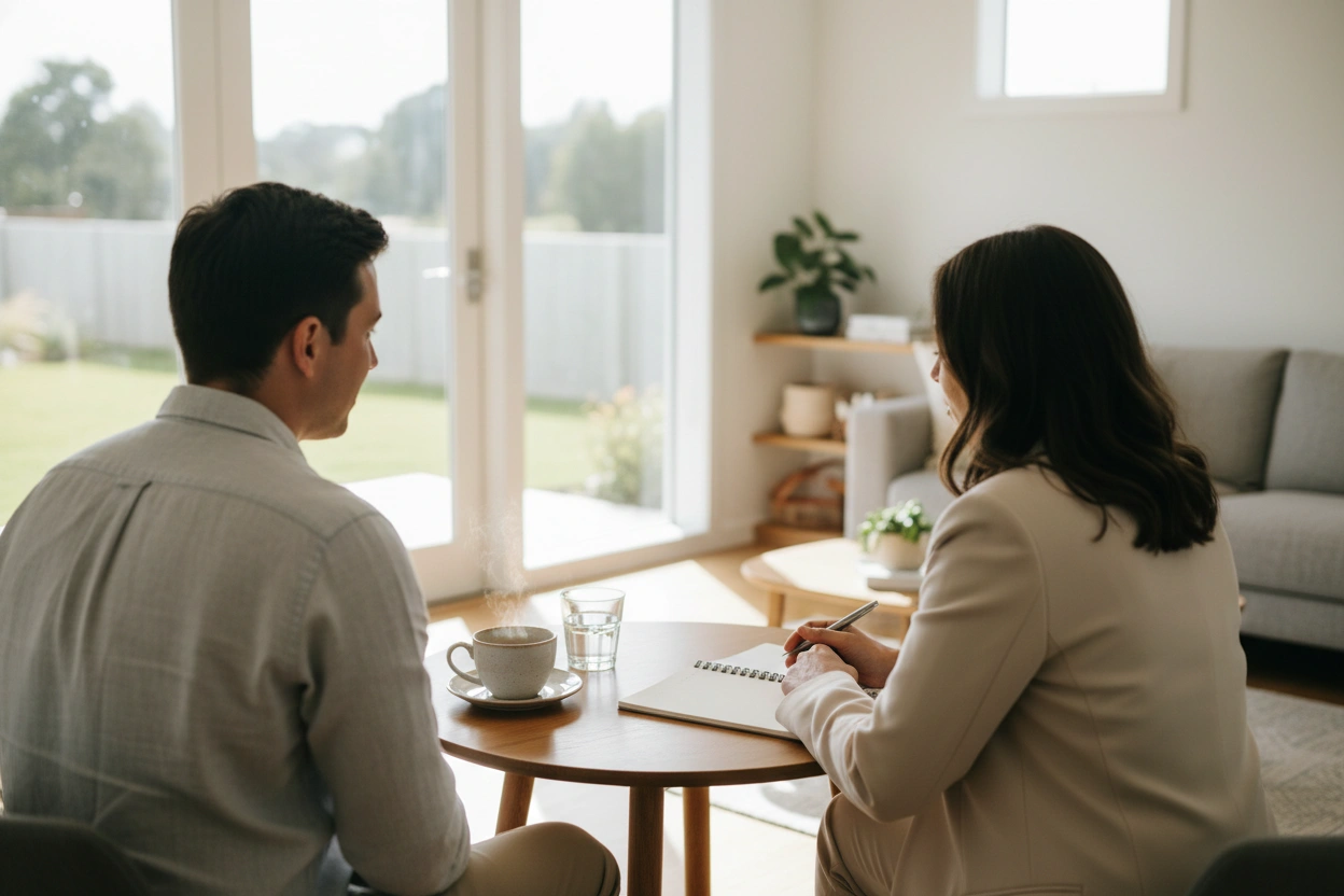 A one-to-one coaching conversation